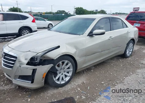 2015 Cadillac Cts Standard из США, поврежденный, VIN 1G6AP5SXXF0139443